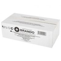 Шприц 10мл 3-х комп, с иглой 0,60*30мм, 100шт в упак (Брандо)