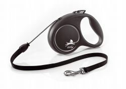 Флекси Блэк Дизайн M 5м 25кг черная Рулетка-ремень 1*12шт