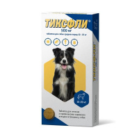 Тиксфли 500мг 10-20кг таблетка для собак