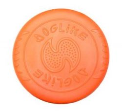 Тарелка летающая малая "Доглайк" (Оранжевый) 19см