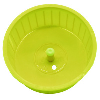 №1 Колесо для грызунов, пластиковое, зеленое 12*8, 1*30