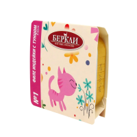 Беркли №1 филе индейки с тунцом в желе для кошек, ламистр 100г. 