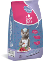 ЗА КОРМА РОДИНЫ д/кош "Пища котов.Мясной пир с курицей и говядиной" 1,8 кг