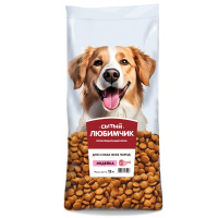 Сытый любимчик сухой корм д/собак Индейка 12 кг