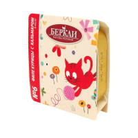 Беркли №6 филе курицы с кальмаром в желе для кошек, ламистр 100г. 