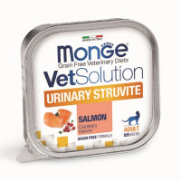 Monge VetSolution Cat Urinary Struvit д/кошек забол.мочепол.сист и струвитном теч.МКБ ламистер 100гр