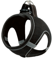 №1 Favorite Шлейка-жилет анатомическая, дышащая, черная, 34-42/48-54см, L