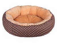 Лежак Ватрушка (мех плюш) 50х50х15 см КСОДИ (XODY)