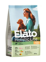 Элато Holistic Lite полнорационный сухой корм для щенков всех пород с индейкой, 0,5 кг