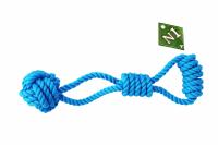 №1 Грейфер с узлом и ручкой, синий, 33 см, 1*48 шт