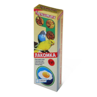 Лакомка с яйцом бисквитная палочка д/птиц (2шт) (1*95)