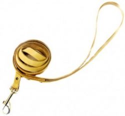 Поводок кожан. 8мм длина 1,2м