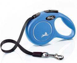 Флекси Классик XS 3м 12кг голубая Рулетка-ремень 1*12шт