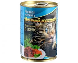 Ночной Охотник конс. Морской коктейль в желе 415гр.