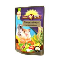 Верные Друзья корм для хомяков фрукты и овощи 450гр.
