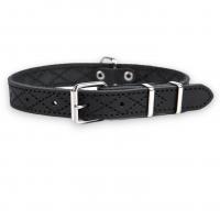 Ошейник Новара 35мм*44-58см черный