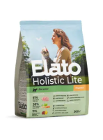 Элато Holistic Lite полнорац. сух. корм д. котят с индейкой / для бер. и корм. кошек 300г.