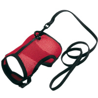 Шлейка с повод. д/кроликов JOGGING SMALL мягкая