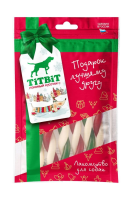 Твистер рождественский лакомство для собак Новогодняя коллекция 80 гр 