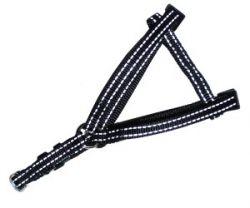 УЮТ Шлейка 1,0х30-40 см нейлоновая цветная 1х12шт