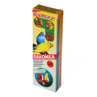 Лакомка с фруктами бисквитная палочка д/птиц (2шт)  (1*95)