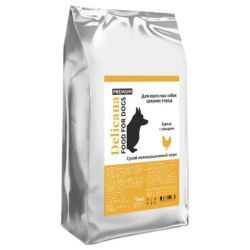 Delicana сух.д/собак средних пород курица с овощами 15 кг / 1*1 срок до 07.2024 маг 3