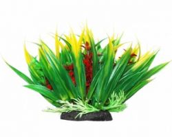 Уют Растение аквариумное, 12 см, Осот зелено-желтый, (1х200шт)