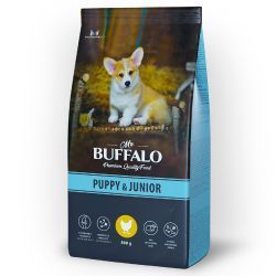 Mr.Buffalo PUPPY & JUNIOR 0,8кг (курица) д/щенков и юниоров 