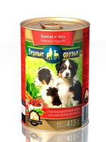 Верные Друзья конс. д/щ Кролик -Гусь паштет 415гр