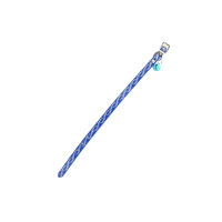 УЮТ Ошейник 1.0х31см Лакированный с бубенчиком 1х12шт синий