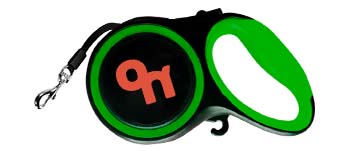 Уют Рулетка-поводок/ремень д/собак 3м зеленая, до 25кг, 1*72шт