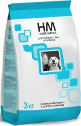 Наша Марка д/с лосось и рис 3.0кг