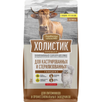 Деревенские лакомства Холистик д/кош.говяд.кастр.стерил,10кг