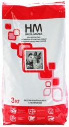 Наша Марка д/с актив., рабоч сред.и круп.пород с телятиной 3 кг