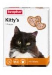 Витамины Киттис + Протеин для кошек 180таб (годен до 16.10.25г)