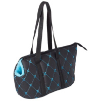 Сумка переноска Карбон №2 черный/голубой КСОДИ (XODY)