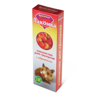 Лакомка - абрикос,палочка для грызунов 2 шт (1*95)