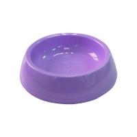 №1 Favorite Миска круглая пластиковая малая, 14х3,5см, 150 мл, фиолетовая 1*40шт