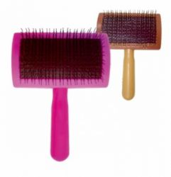 Пуходерка пластмассовая 3-рядная без капли Г8