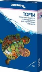 Торти корм для земноводн. и черепах (коробка)