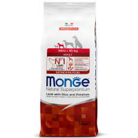 Monge Dog Speciality Line Monoprotein Mini сух д/собак мелких пор Ягненок с рисом и картофелем 7,5кг