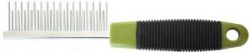 №1 Расческа разнозубая с металлическими зубьями , 18 см, Блистер, 1*96шт