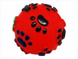 Уют Мяч лапки разноцвет. 6,5 см., винил 1*300