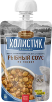 Рыбный соус из лосося д/кошек  90г "Деревенские лак-ва"