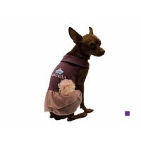 Сарафан с юбкой Princess с цветком фиолетовый 35 см