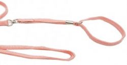 Ринговка нейлон с поводком 3мм 140 см ( крас. /черн/зелен/розов)