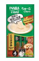 INABA ЧУРУ пюре д/собак куриное филе для здоровья суставов (14гр.*4) RUD104