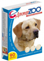 Доктор ZOO с водор. д/соб.синий "Здоровый иммунитет " 90т 1*6