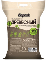 Наполнитель БАРСИК "Древесный" комкующийся 10 л