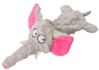 №1 Игрушка д/собак Слоник серый,с пищалкой,текстиль,30х19х3,5см,1х220шт